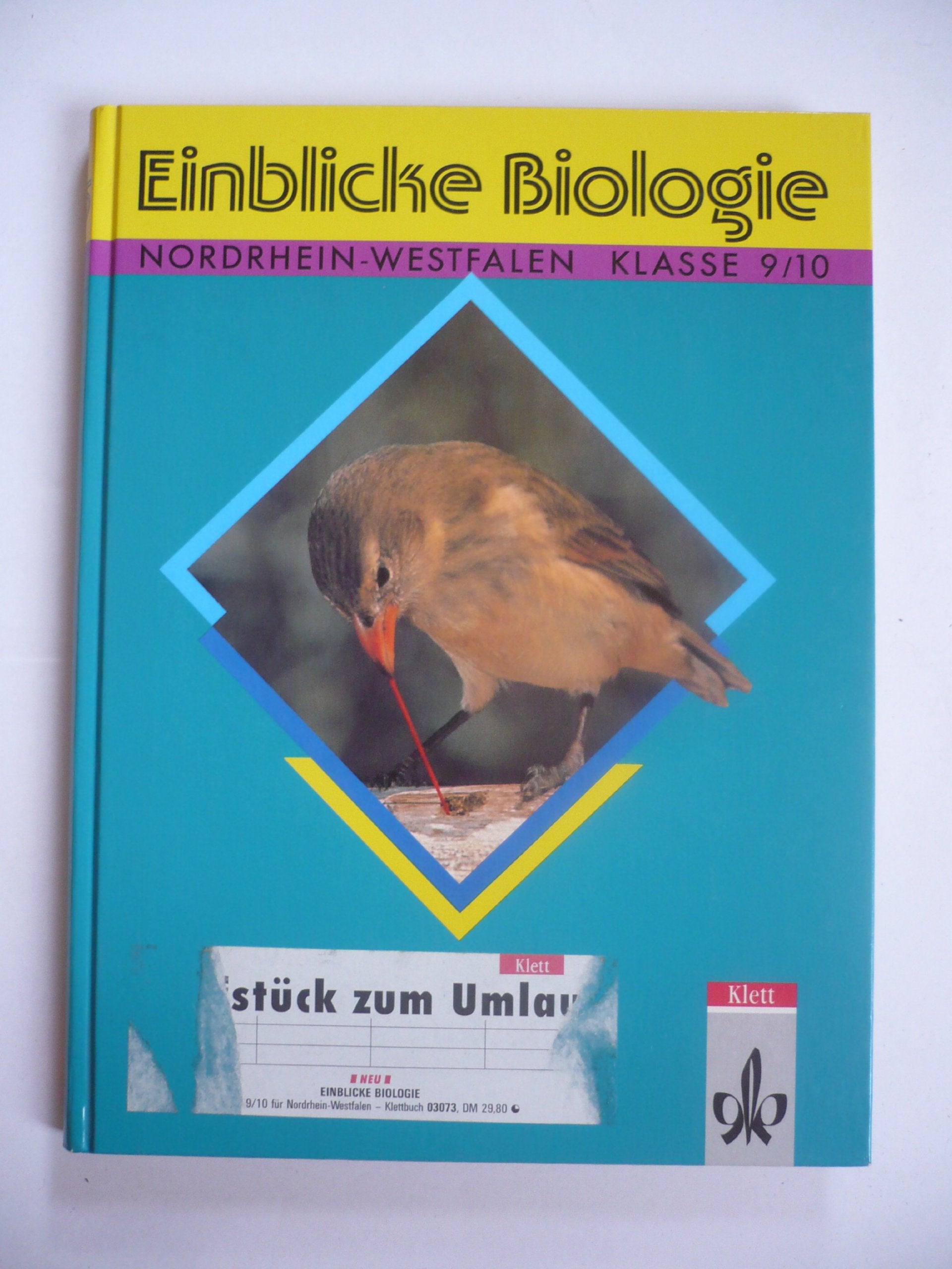 Einblicke Biologie - Ausgabe Nordhrein-Westfalen für Hauptschulen: Einblicke Biologie, Regionalausgabe Nordrhein-Westfalen, 9./10. Schuljahr Study Guides