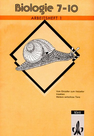 Biologie 7-10, Arbeitshefte, H.1, Vom Einzeller zum Vielzeller, Insekten, weitere wirbellose Tiere Learning & Reference