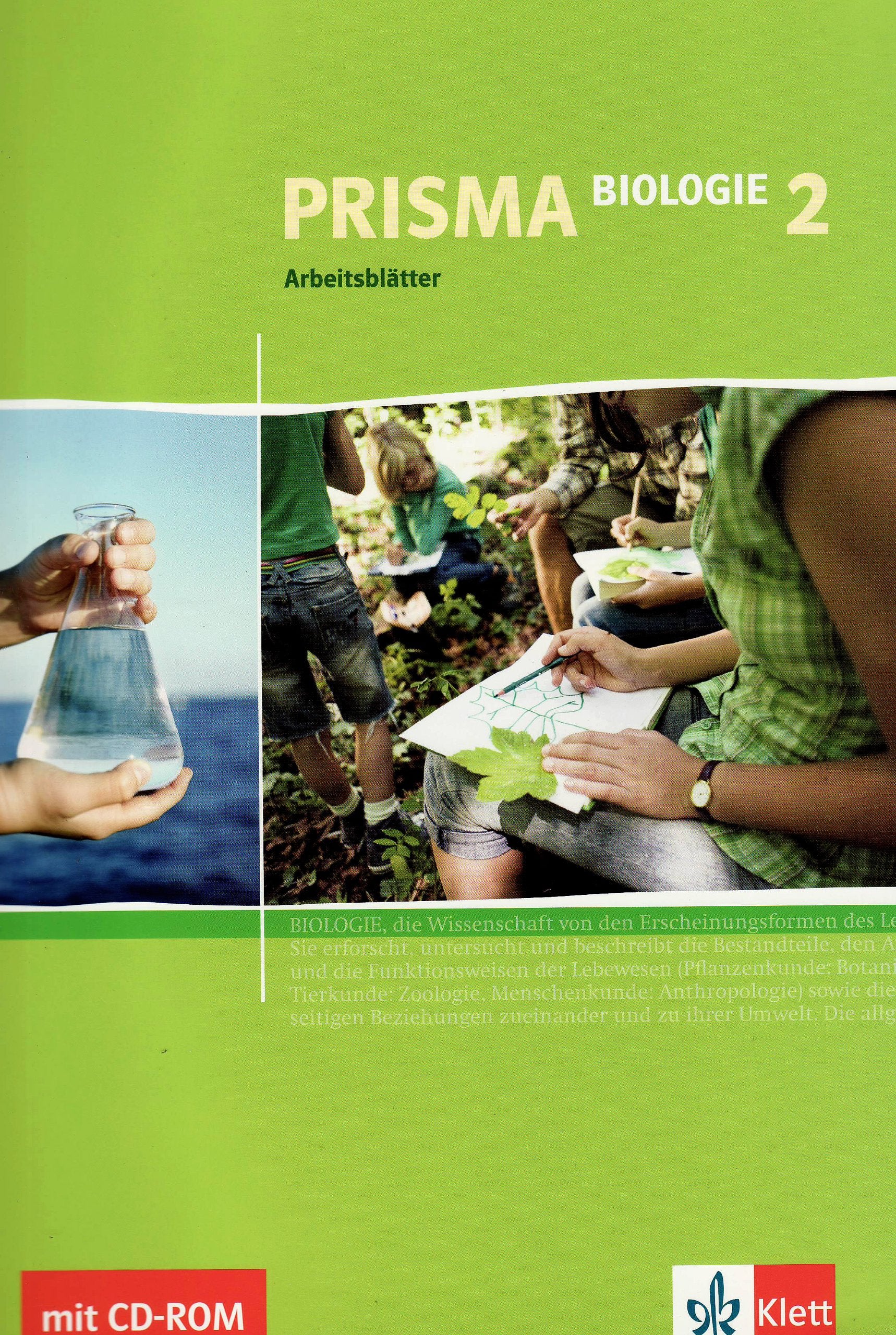 Prisma Biologie. Arbeitsblätter 2. Ausgabe Nordrhein-Westfalen Learning & Reference