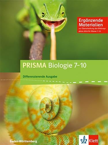 PRISMA Biologie 7-10. Differenzierende Ausgabe Baden-Württemberg Study Guides