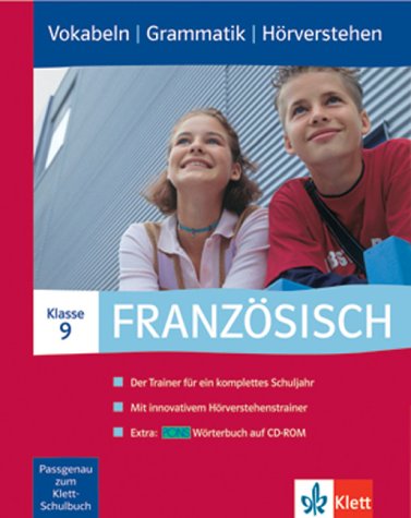 Vokabeln, Grammatik, Hörverstehen Französisch. Passgenau zu den Klett-Lehrwerken der bisherigen Generation: Französisch 9. Klasse, Vokabeln | ... Ensemble 3 (Best.-Nr.52316), Cours intensif 1 Foreign Languages ​​& Dictionaries