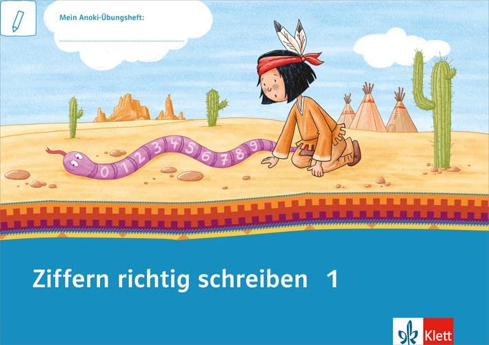 Ziffern richtig schreiben 1: Übungsheft Klasse 1 (Mein Anoki-Übungsheft) Study Guides