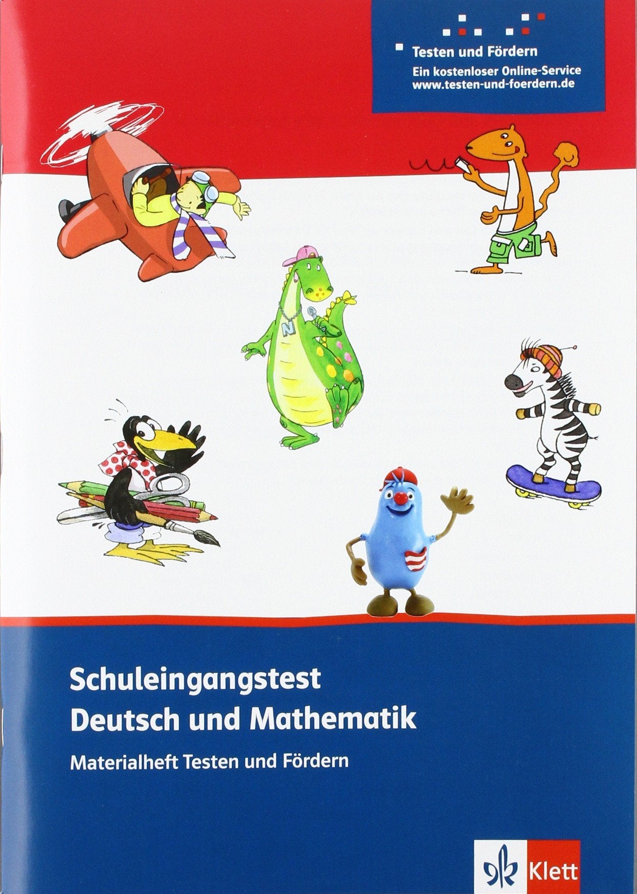 Schuleingangstest Mathematik und Deutsch: Materialheft Testen und Fördern. Fördermaterialien zum Schuleingang book