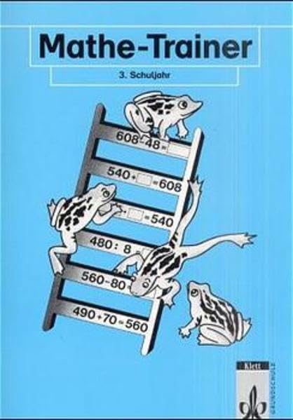 Mathe Trainer - Euro-Ausgabe: 3. Schuljahr Study Guides