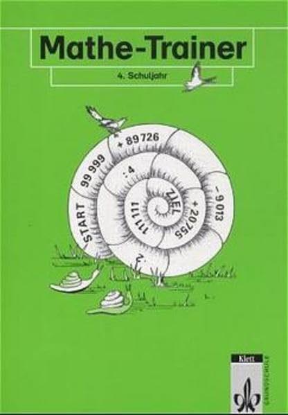 Mathe Trainer - Euro-Ausgabe: 4. Schuljahr Study Guides