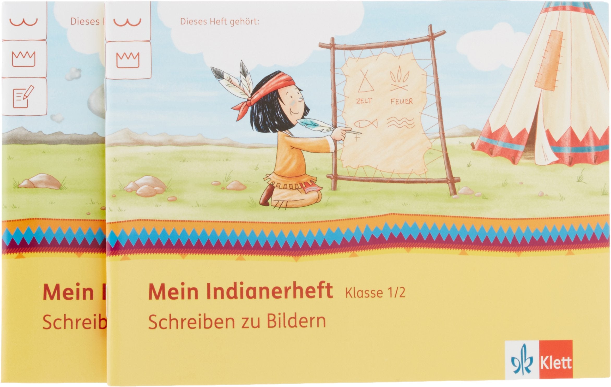 Mein Indianerheft / Schreiben zu Bildern A+B: Klasse 1/2 Study Guides