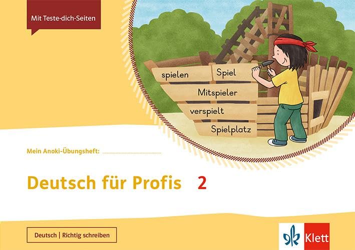 Deutsch für Profis 2: Übungsheft Fordern Klasse 2 (Mein Anoki-Übungsheft) Study Guides