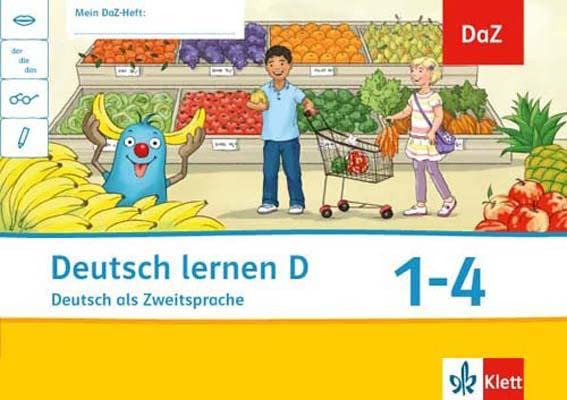 Deutsch lernen D: Arbeitsheft mit Audio-CD Klasse 1-4: Deutsch als Zweitsprache (Oskar. Allgemeine Ausgabe ab 2014) Lifestyle