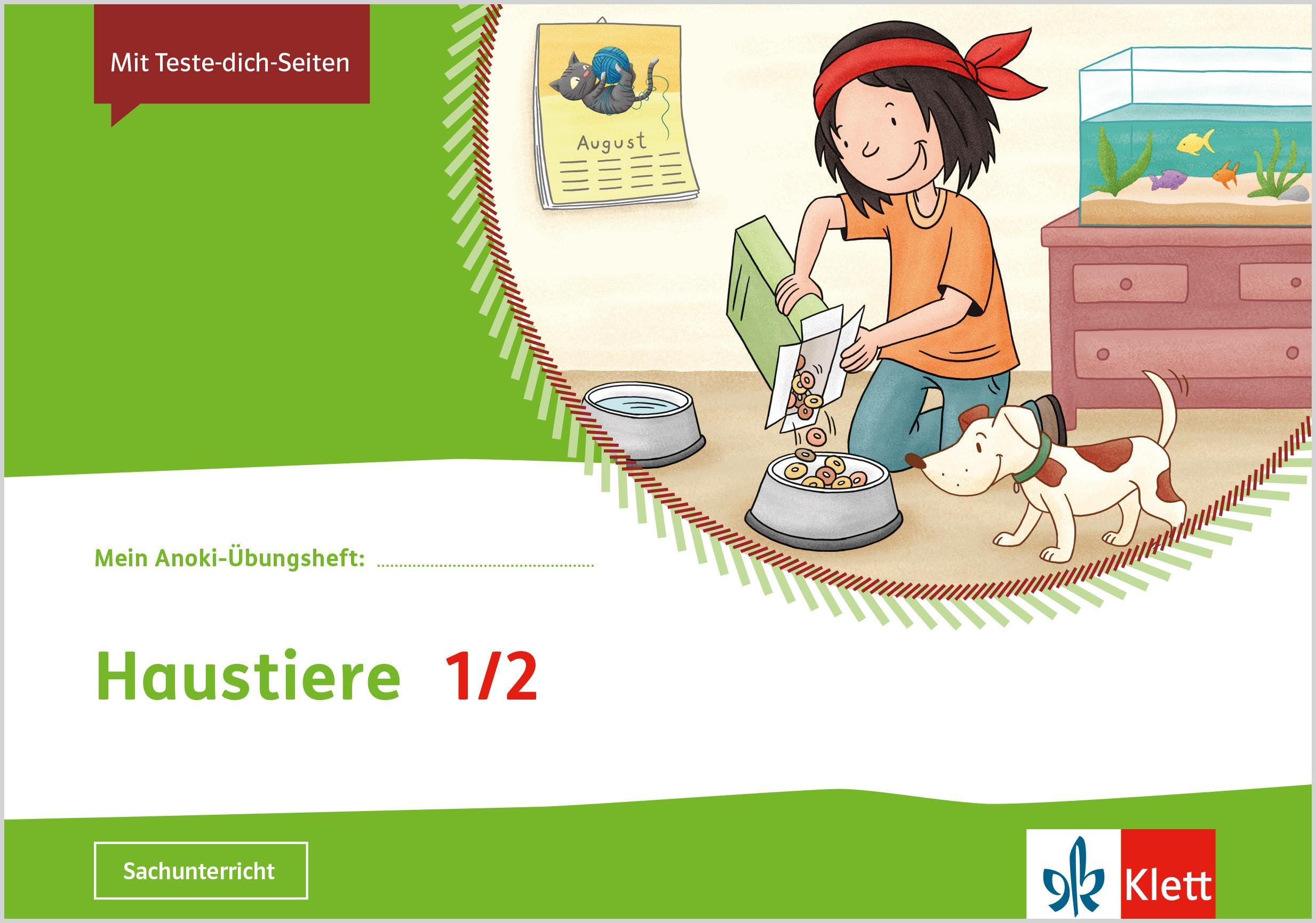 Mein Anoki-Übungsheft 1. Schuljahr. Haustiere Study Guides