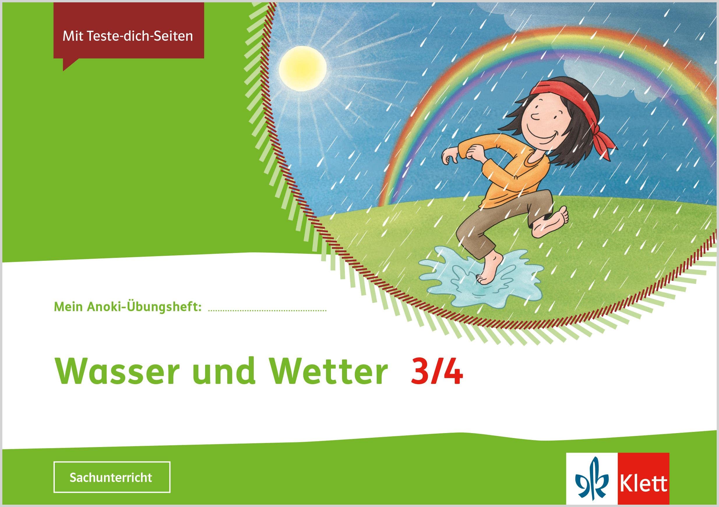 Mein Anoki-Übungsheft. Wasser und Wetter. Arbeitsheft Klasse 3/4 Learning & Reference