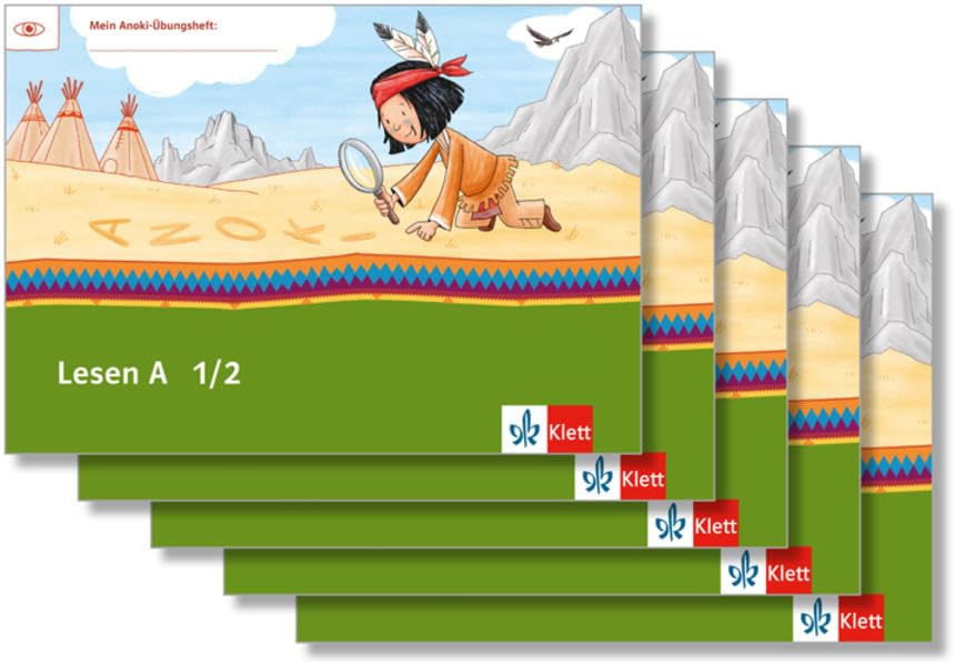 Lesen A 1/2: Übungsheft Paket (VE 5) Klasse 1/2 (Mein Anoki-Übungsheft) Study Guides