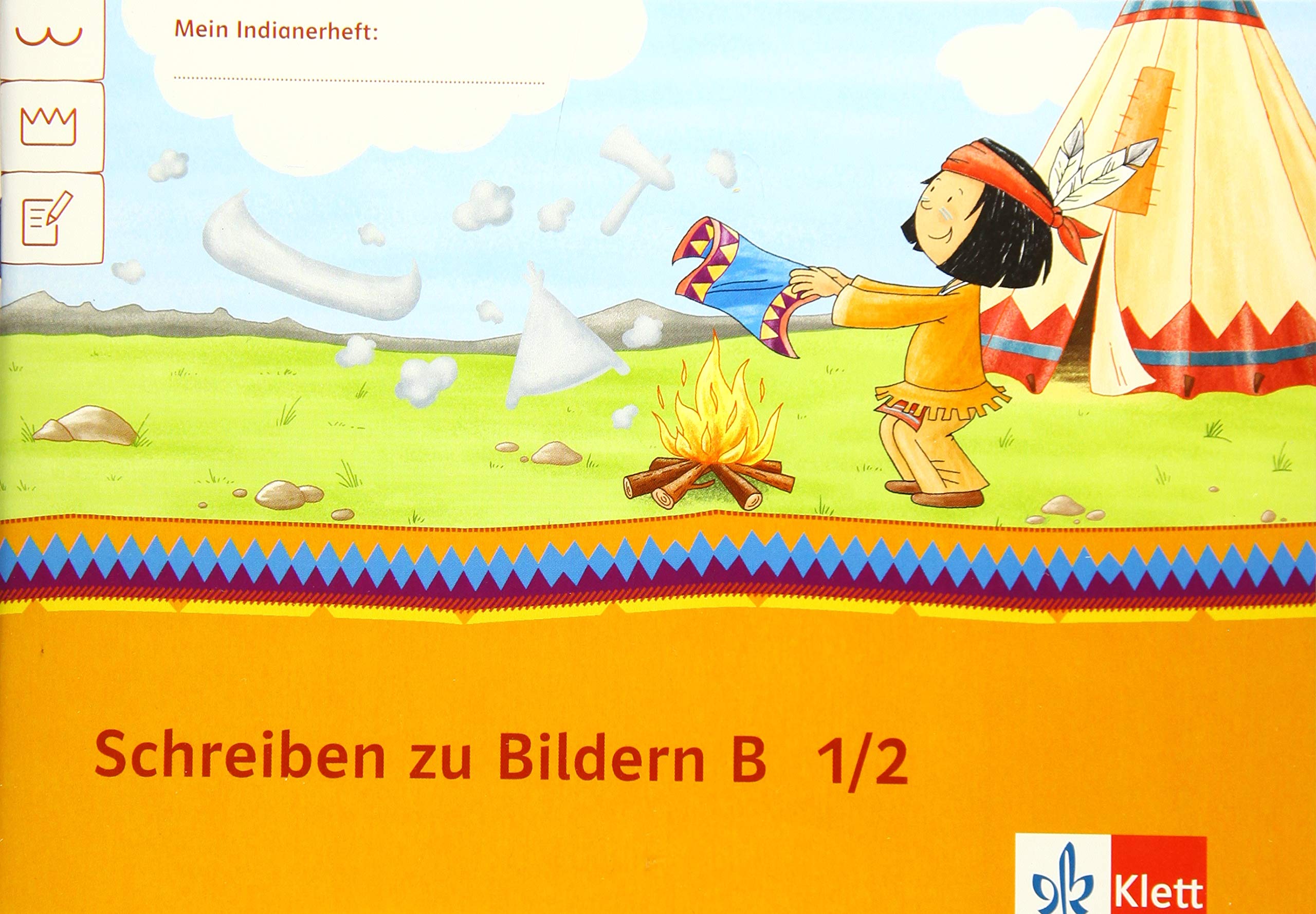 Schreiben zu Bildern B 1/2: Übungsheft Paket (VE 5) Klasse 1/2 (Mein Anoki-Übungsheft) Study Guides