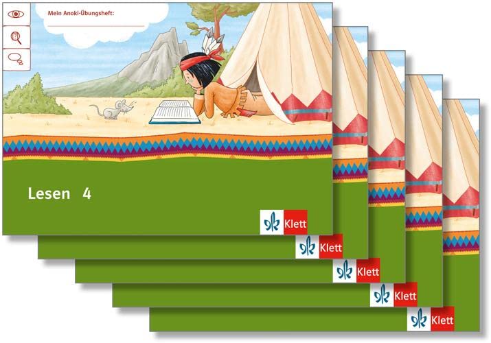 Product Image: Mein Anoki-Übungsheft - Lesen, 4. Klasse: Arbeitsheft