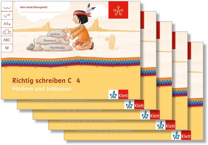 Mein Anoki-Übungsheft - Richtig schreiben C - Fördern und Inklusion, 4. Klasse Study Guides