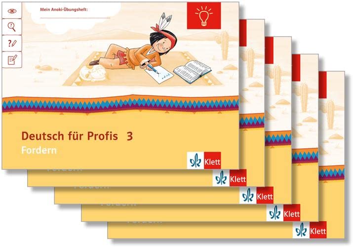 Mein Anoki-Übungsheft - Deutsch für Profis, 3. Klasse: Fordern. Arbeitsheft Study Guides
