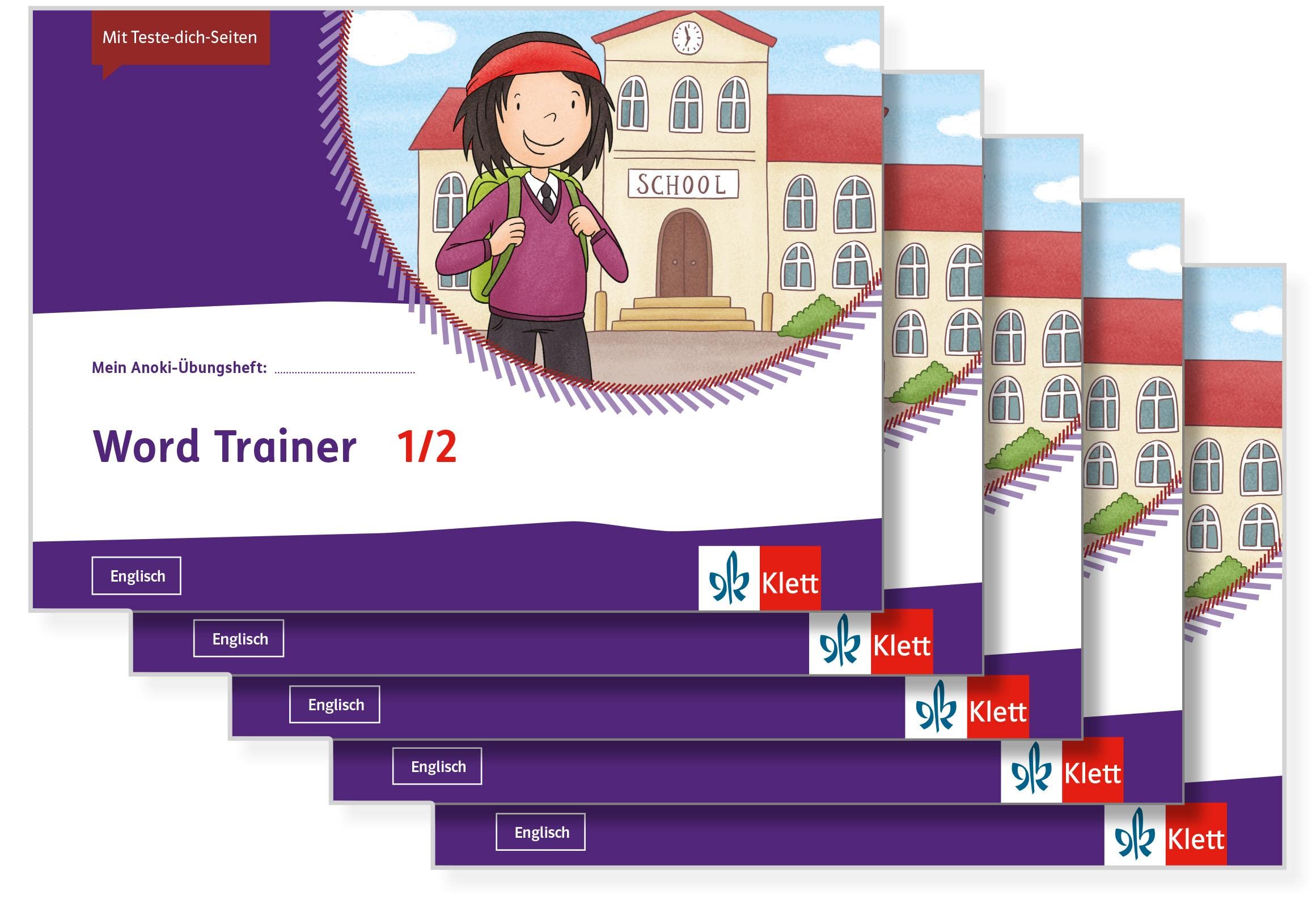 Mein Anoki-Übungsheft. Word Trainer. Arbeitsheft Klasse 1/2 (5-er Paket) Foreign Languages ​​& Dictionaries