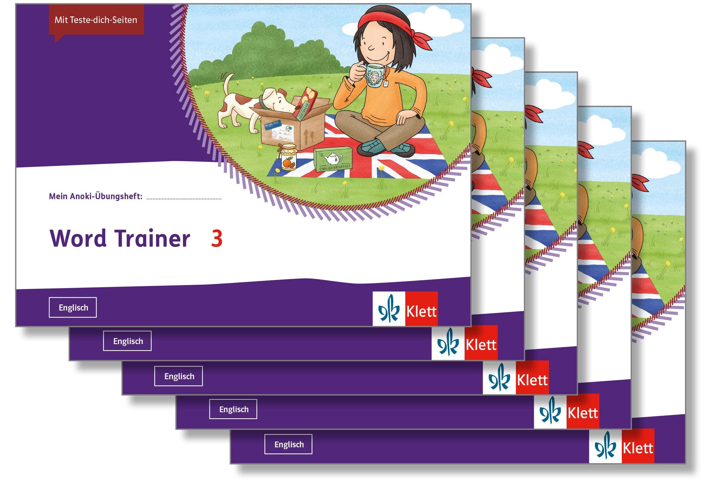 Mein Anoki-Übungsheft. Word Trainer. Arbeitsheft Klasse 3 (5-er Paket) Foreign Languages ​​& Dictionaries