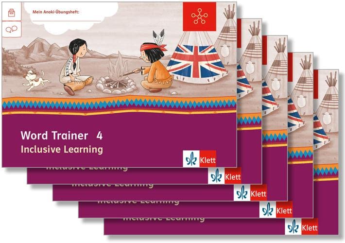 Word Trainer 4. Fördern: Übungsheft im 5er-Paket Klasse 4 (Mein Anoki-Übungsheft) Foreign Languages ​​& Dictionaries