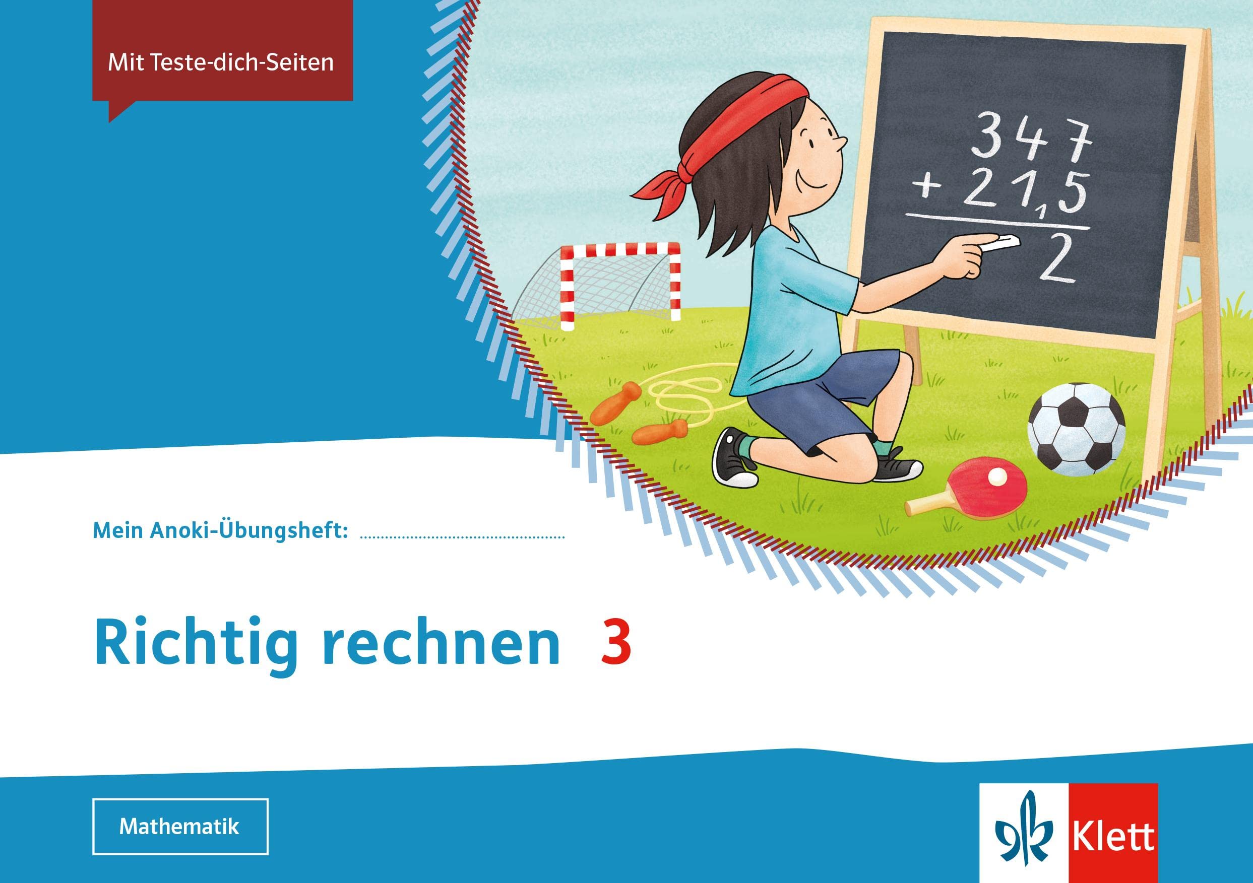 Mein Anoki-Übungsheft. Richtig rechnen 3. Übungsheft Klasse 3 Study Guides