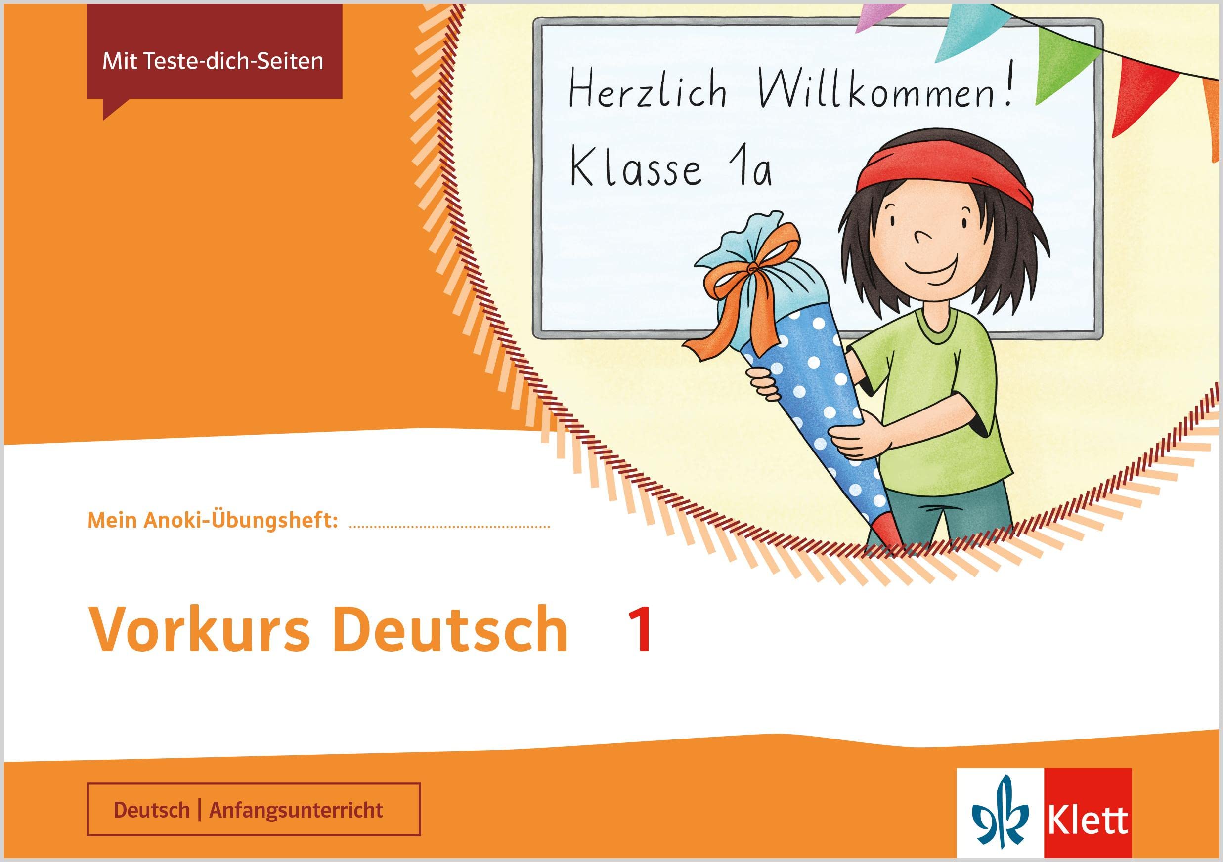 Mein Anoki-Übungsheft. Vorkurs Deutsch 1. Übungsheft Klasse 1 Study Guides