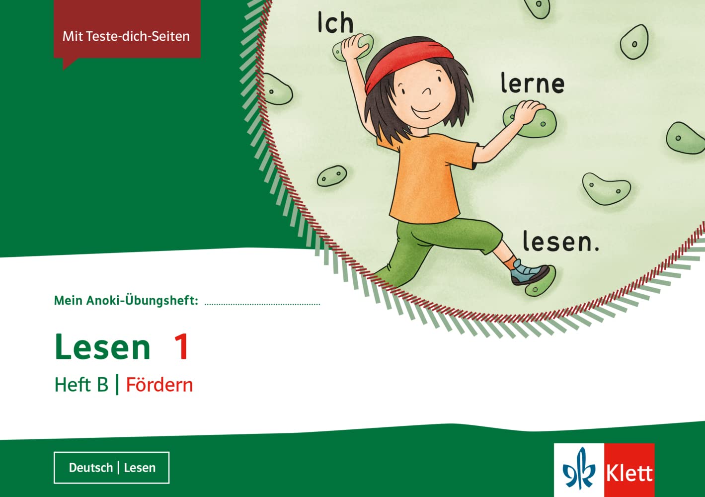 Lesen 1. Heft B | Fördern: Übungsheft Klasse 1 (Mein Anoki-Übungsheft) Study Guides