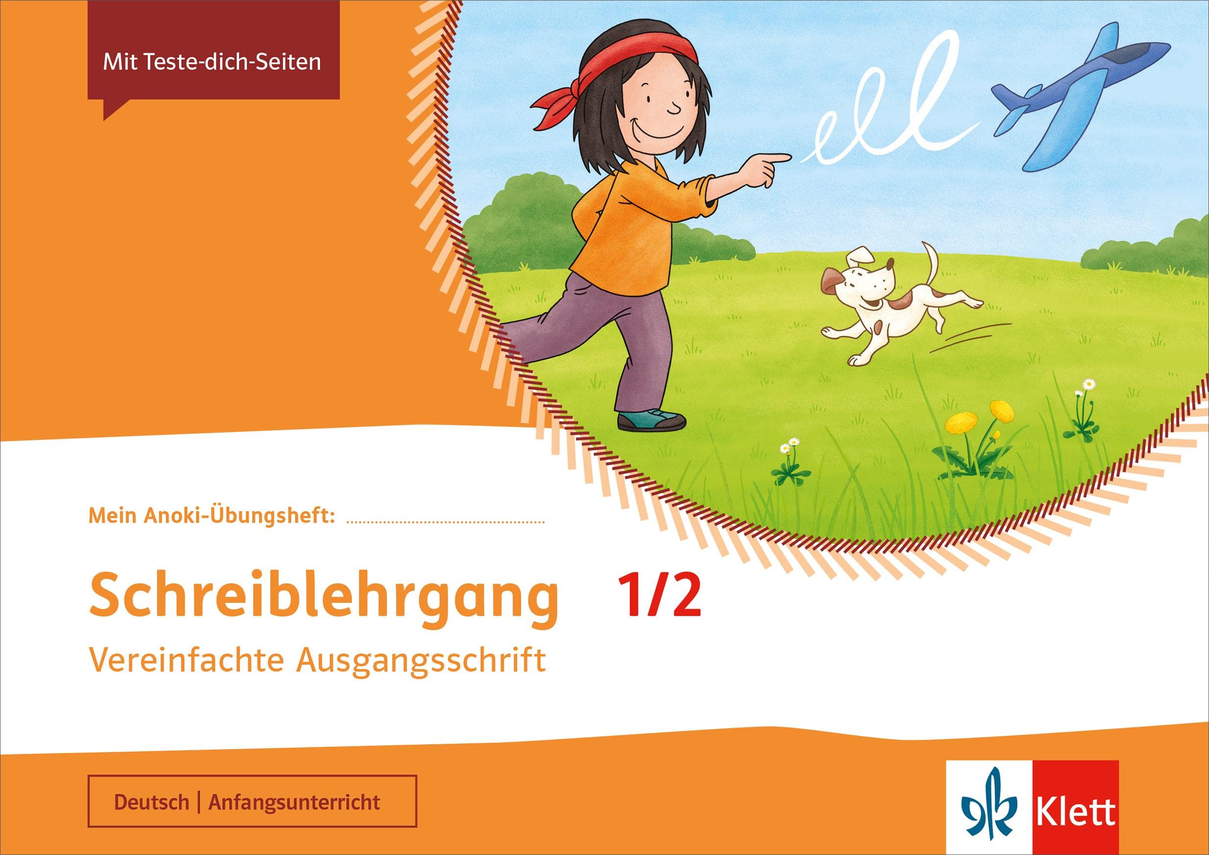 Schreiblehrgang in Vereinfachter Ausgangsschrift 1/2. Übungsheft Klasse 1/2 General education