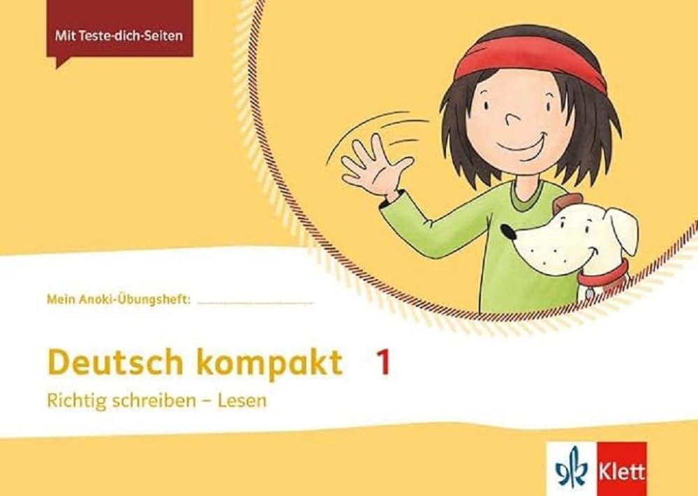 Mein Anoki-Übungsheft Deutsch kompakt 1. Übungsheft Klasse 1 Study Guides