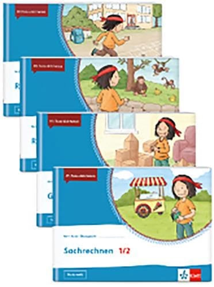 Paket Mathematik 1/2. Richtig rechnen, Geometrie, Sachrechnen: 4 Hefte im Paket: Richtig rechnen 1 | Richtig rechnen 2 | Geometrie | Sachrechnen Klasse 1/2 (Mein Anoki-Übungsheft) Study Guides
