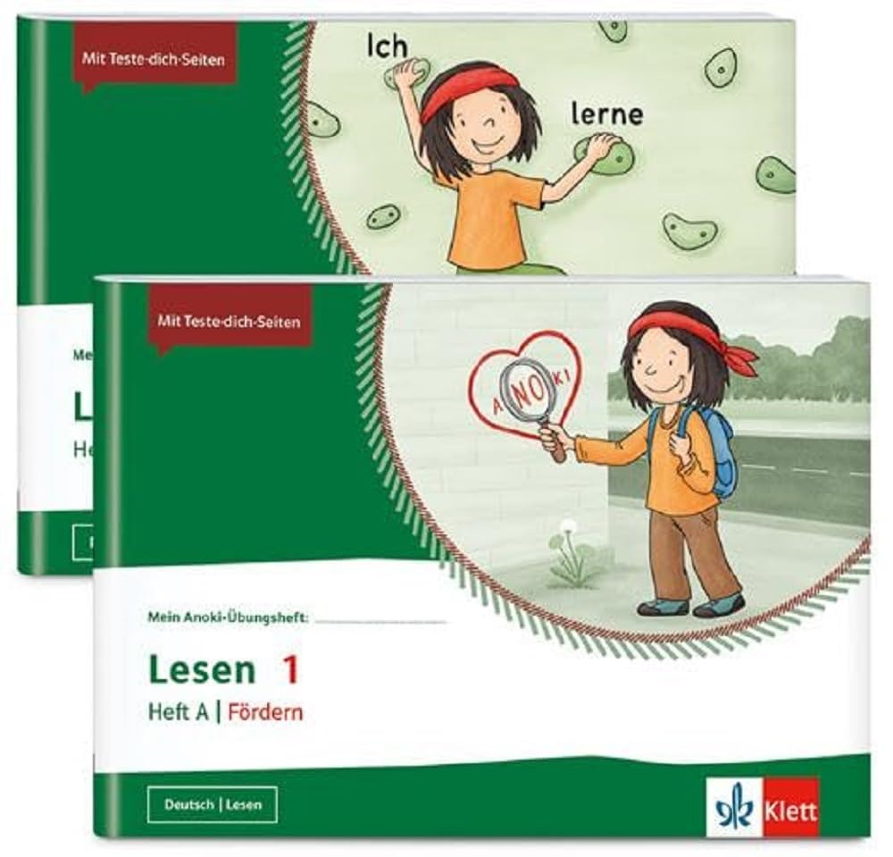 Mein Anoki-Übungsheft - Paket Lesen 1. Fördern General education