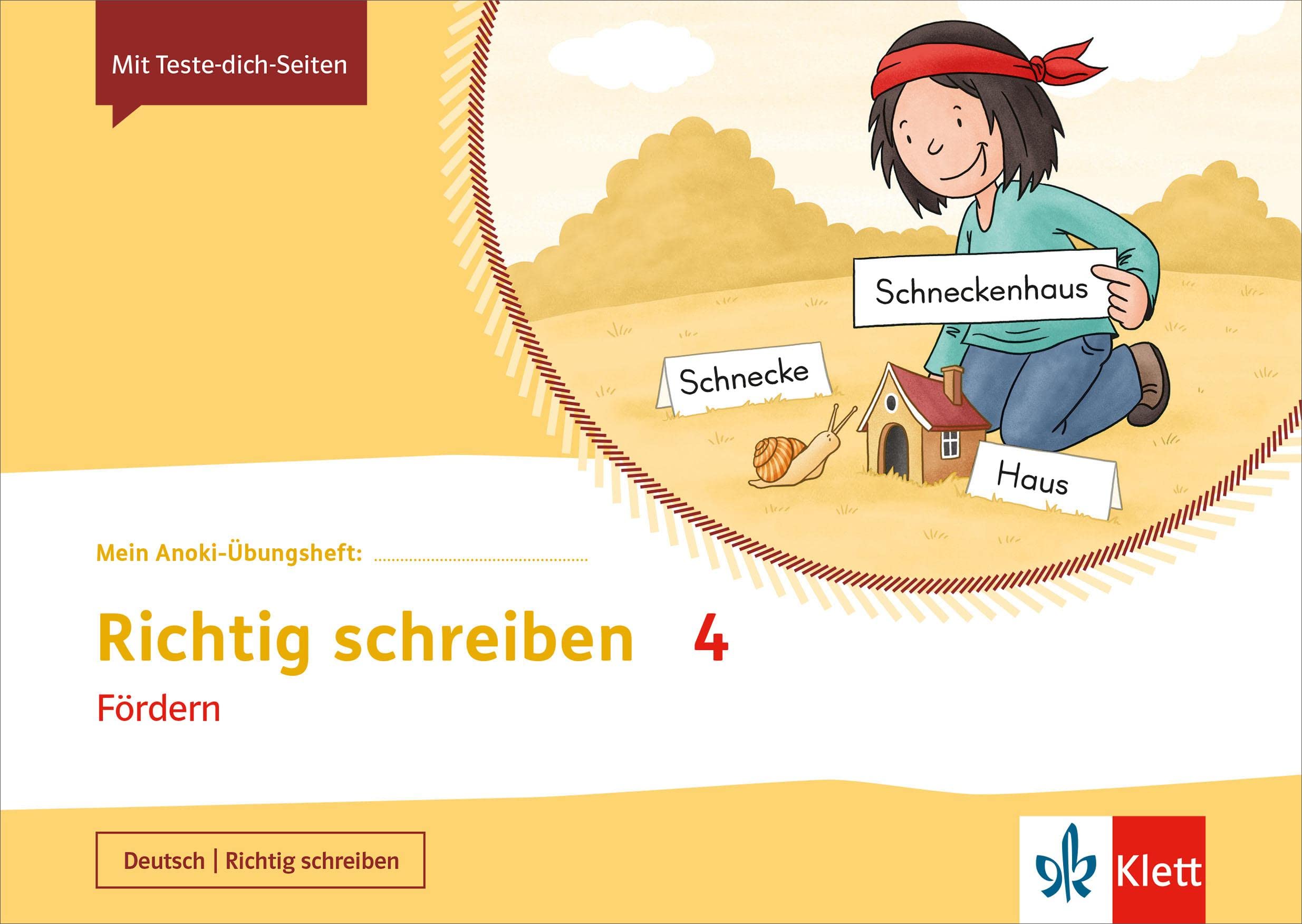 Mein Anoki-Übungsheft. Richtig Schreiben 4. Fördern. Übungsheft Klasse 4 General education