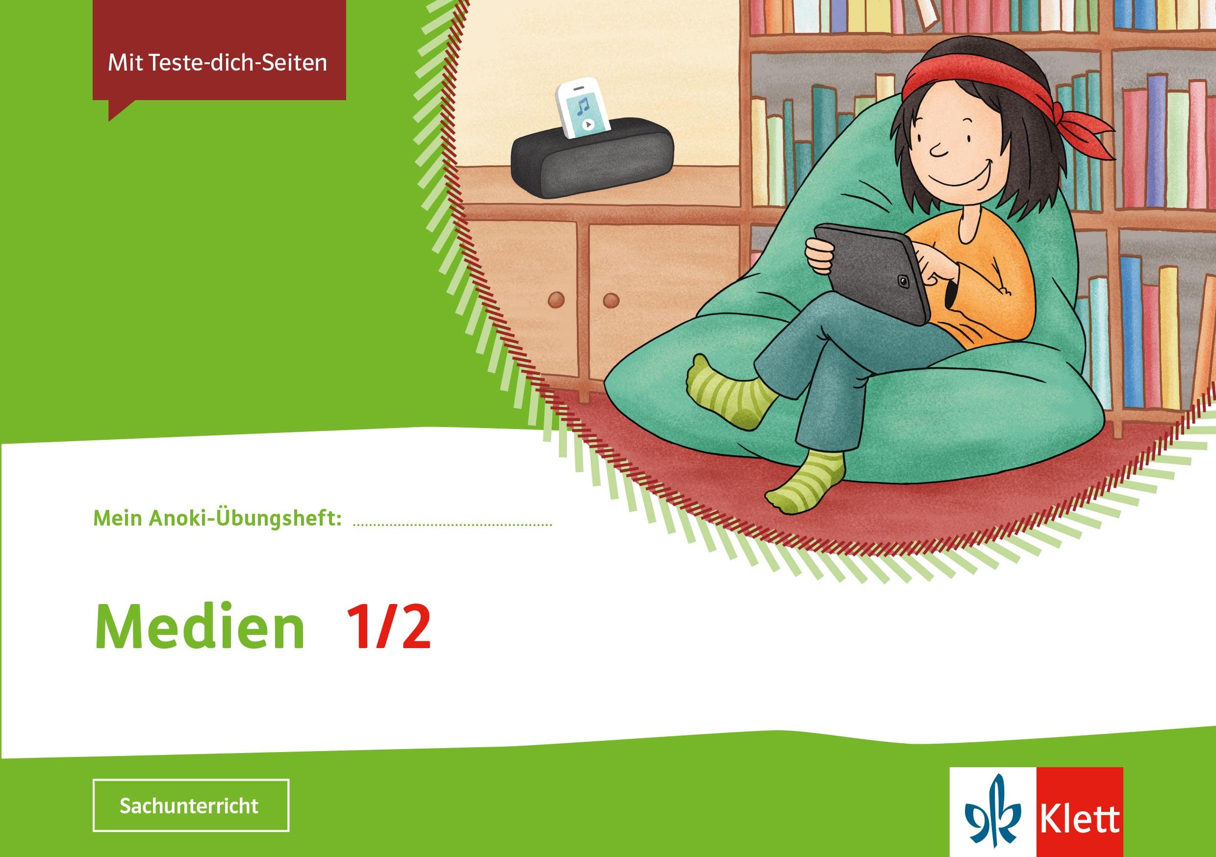 Medien 1/2: Übungsheft Klasse 1/2 (Mein Anoki-Übungsheft) Study Guides
