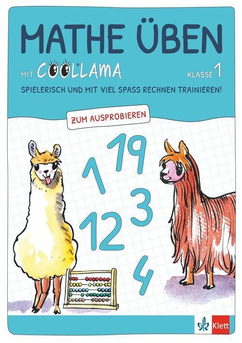 Mathe üben mit Coollama 1 Study Guides Books