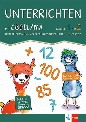 Mathe üben mit Coolllama. Kopiervorlagen Klasse 1 Study Guides
