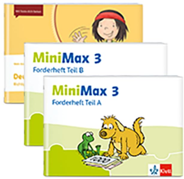 Fit für den Kompasstest: 3 Übungshefte im Paket: Deutsch kompakt 3, MiniMax 3 AH Fordern (Teil A+B) Klasse 3 (Mein Anoki-Übungsheft) Study Guides