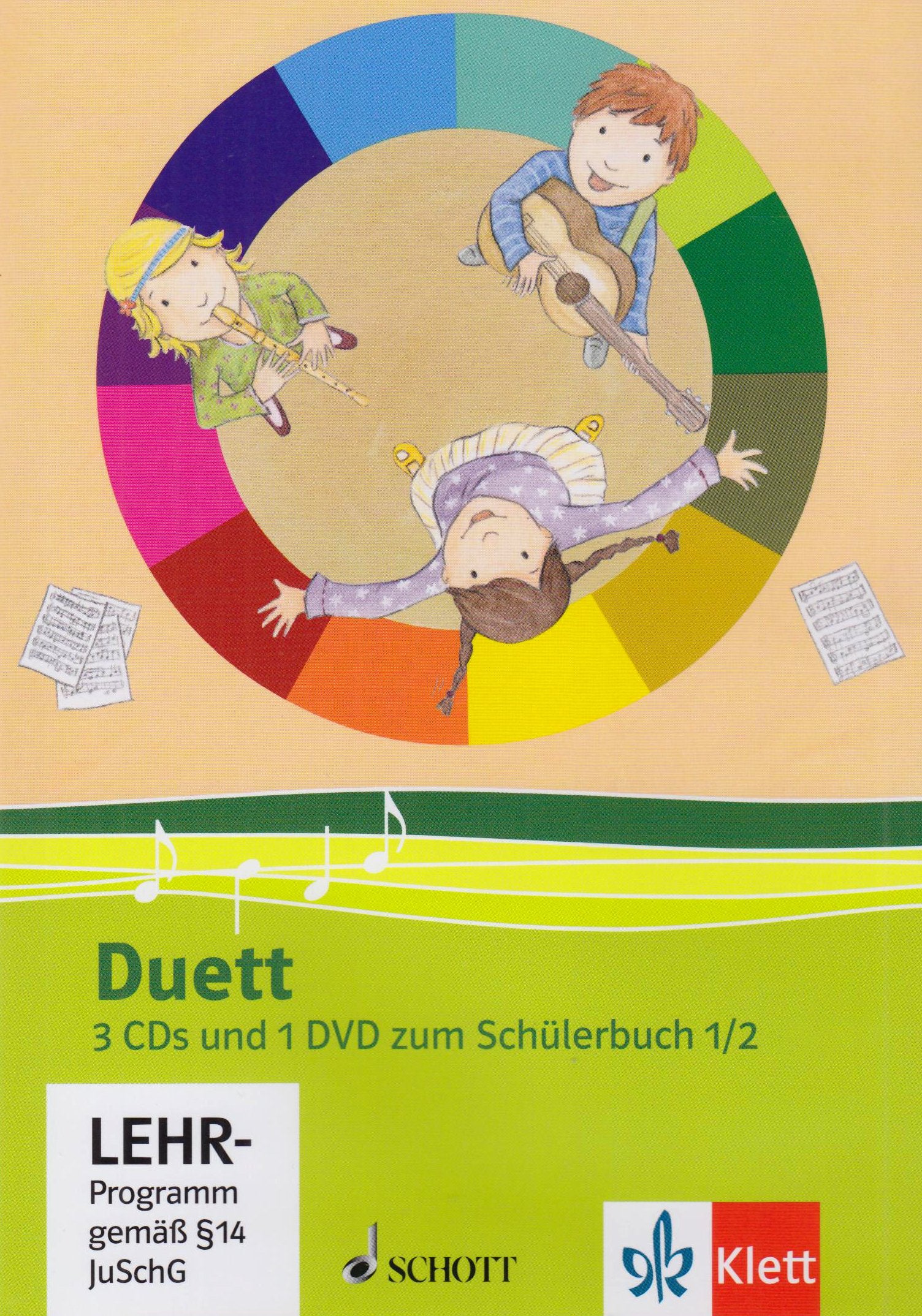 Duett/Neu/3 CDs/1 Video-DVD z. Schülerb. 1/2 cd