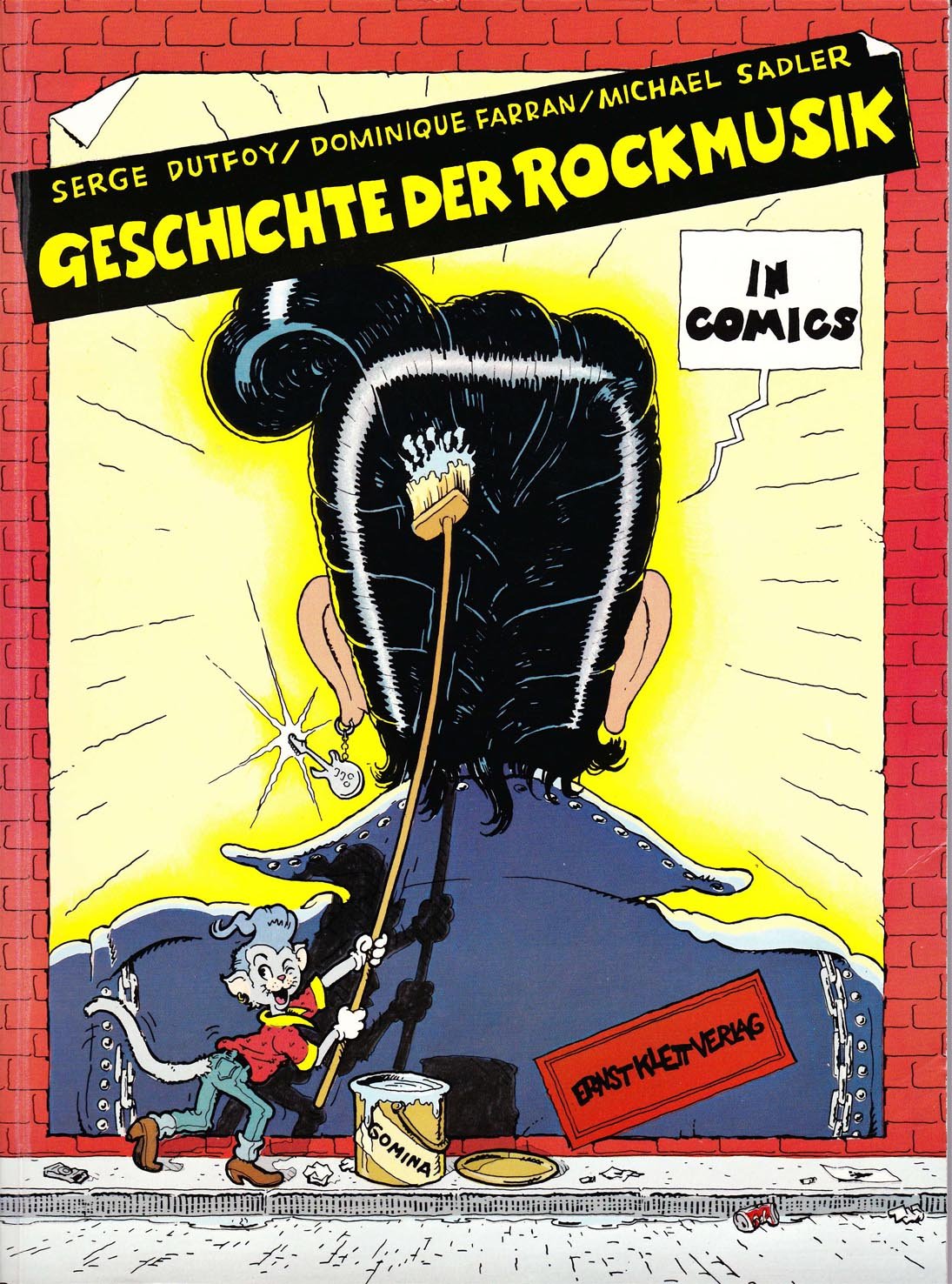 Geschichte der Rockmusik in Comics Sheet Music