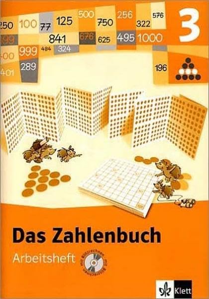 Das Zahlenbuch. 3.Schuljahr. Arbeitsheft mit CD-ROM (für Windows). Neubearbeitung. Brandenburg, Berlin, Bremen, Hessen, Mecklenburg-Vorpommern, Niedersachsen, Nordrhein-Westfalen, Rheinland-Pfalz, Schleswig-Holstein, Sachsen, Sachsen-Anhalt, Thüringen Study Guides