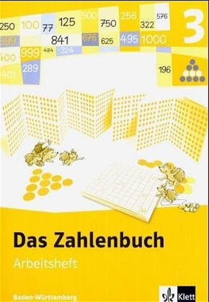 Das Zahlenbuch. 3.Schuljahr. Arbeitsheft. Neubearbeitung. Baden-Württemberg Foreign Languages ​​& Dictionaries