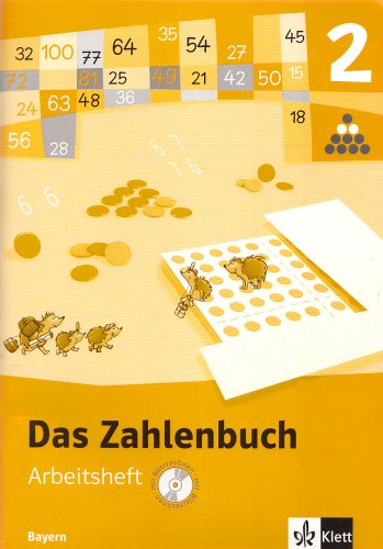 Das Zahlenbuch - Ausgabe Bayern / Arbeitsheft mit CD-ROM 2. Schuljahr Study Guides