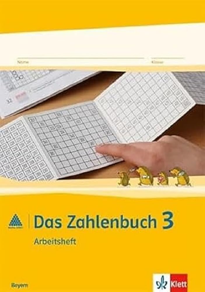 Product Image: Das Zahlenbuch. 3.Schuljahr. Arbeitsheft. Bayern