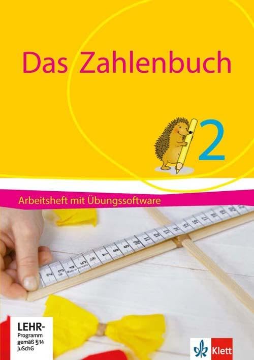 Product Image: Das Zahlenbuch 2. Arbeitsheft mit Übungssoftware Klasse 2