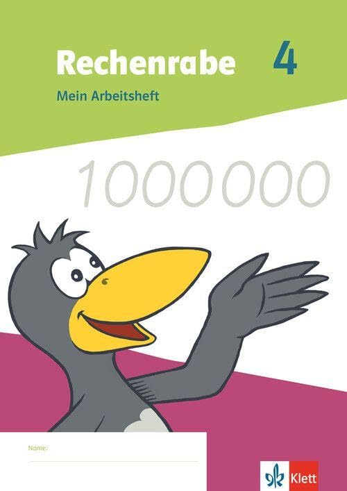 Rechenrabe 4. Ausgabe Nordrhein-Westfalen: Mein Arbeitsheft Klasse 4 (Rechenrabe. Ausgabe für Nordrhein-Westfalen ab 2022) Study Guides