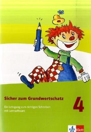 Sicher zum Grundwortschatz. Ein Lehrgang zum richtigen Schreiben / Arbeitsheft 4. Schuljahr mit CD-ROM Study Guides