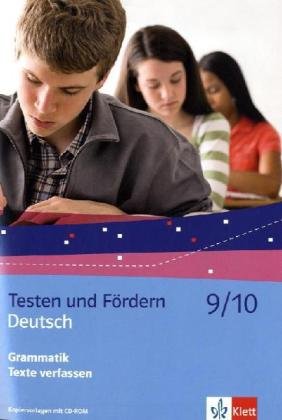 Deutsch 9/10. Grammatik/Texte verfassen. Kopiervorlagen mit CD-ROM Study Guides