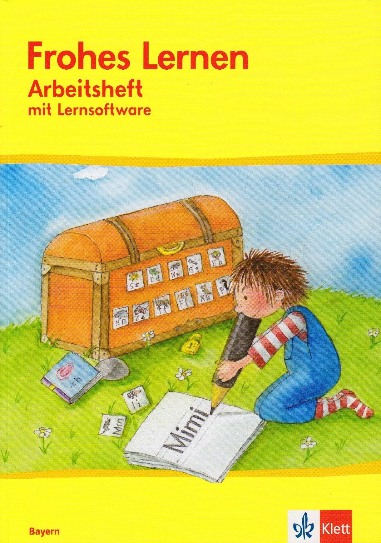 Frohes Lernen. Arbeitsheft Druckschrift mit CD-ROM. Neubearbeitung. Bayern Study Guides