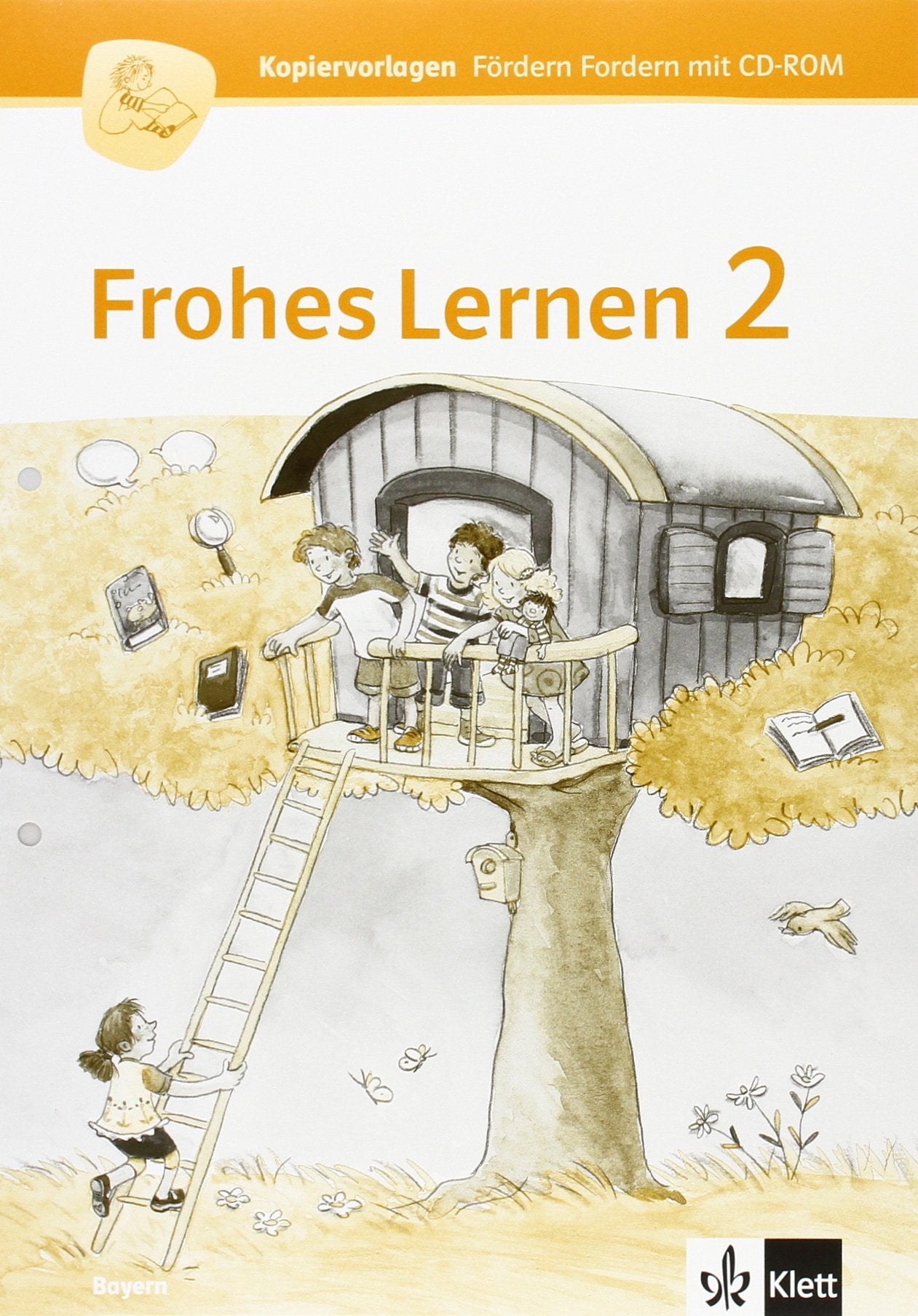 FROHES LERNEN Sprachbuch. Kopiervorlagen Fördern und Fordern + CD-ROM 2. Schuljahr book