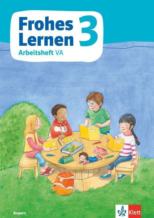Frohes Lernen Sprachbuch 3. Arbeitsheft in Vereinfachter Ausgangsschrift Klasse 3. Ausgabe Bayern Study Guides