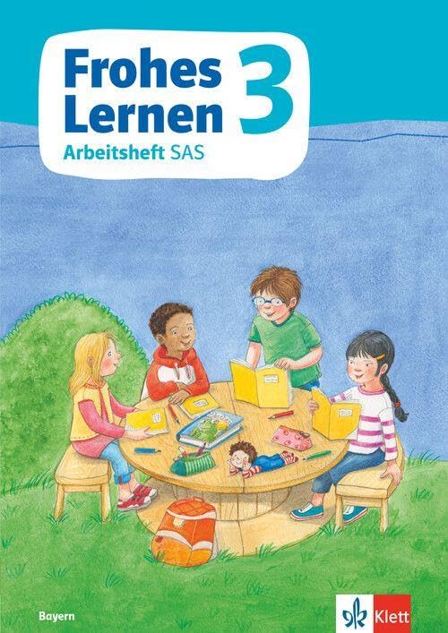 Frohes Lernen Sprachbuch 3. Arbeitsheft in Schulausgangsschrift Klasse 3. Ausgabe Bayern Study Guides