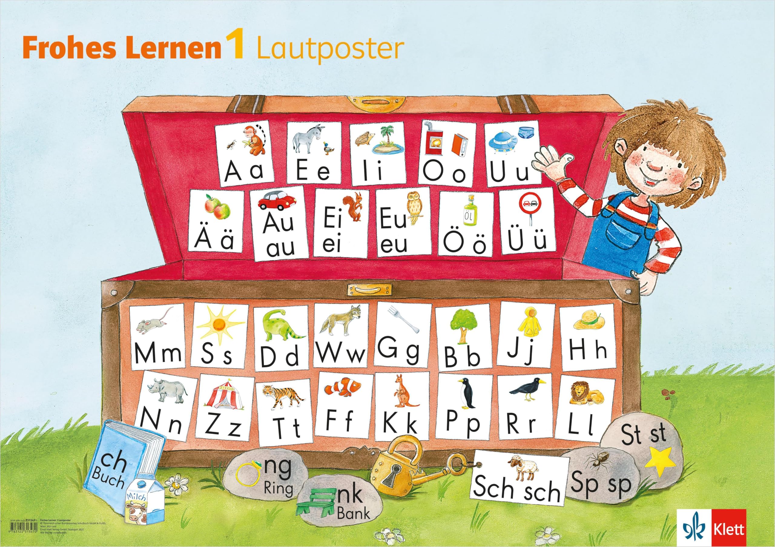 Frohes Lernen 1. Lautposter Klasse 1. Ausgabe Bayern book