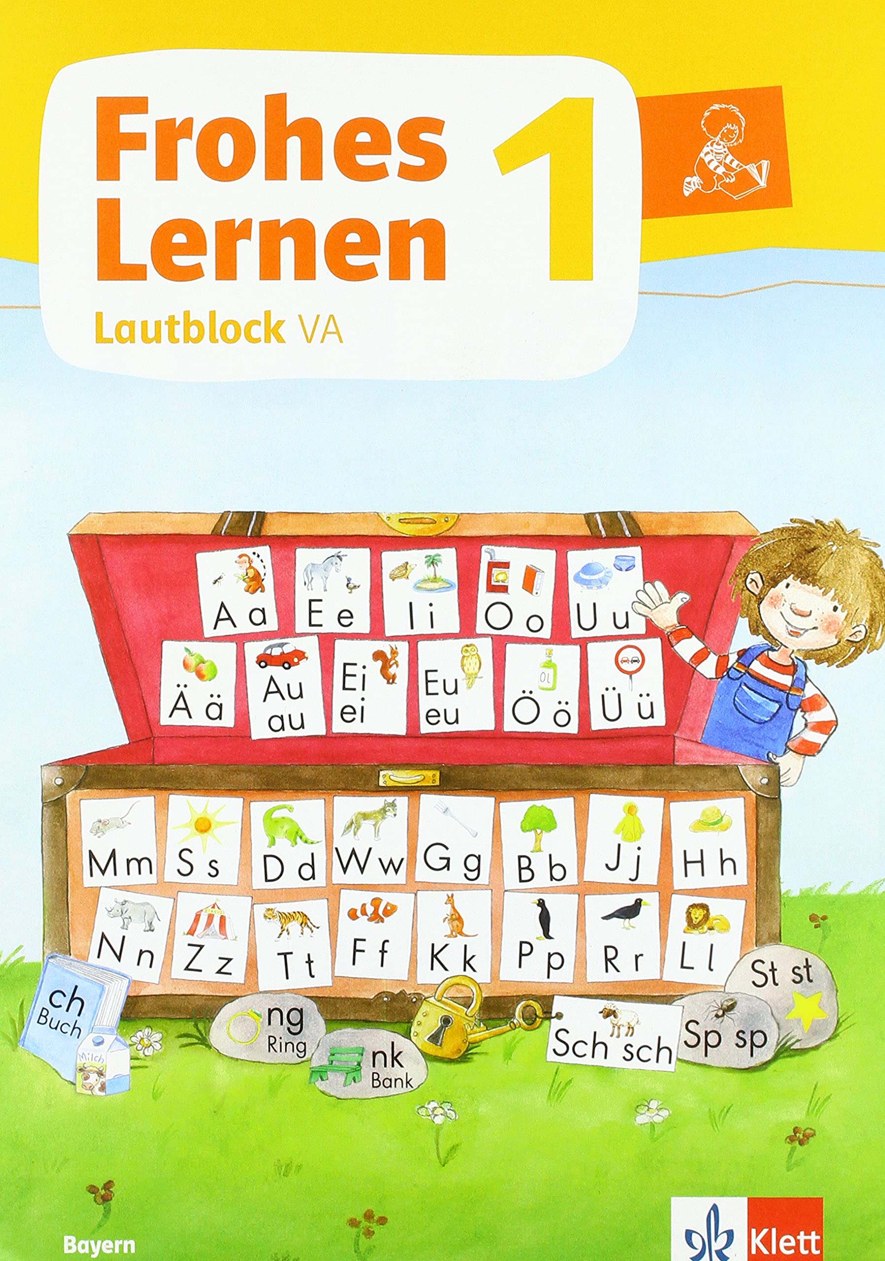 Frohes Lernen 1. Lautblock in Vereinfachter Ausgangsschrift Klasse 1. Ausgabe Bayern book